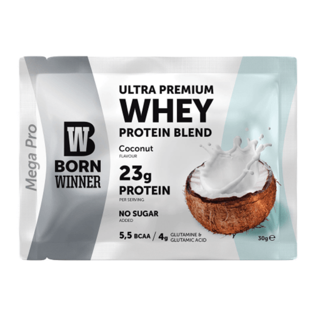 BW Ultra Premium Whey Protein 30 gr (Kokosų)