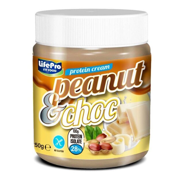 Life Pro Fit Food Protein Cream Peanut & Choc 250 gr