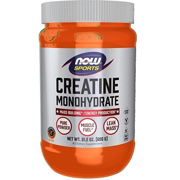 NOW Creatine Monohydrate 100% 600g
