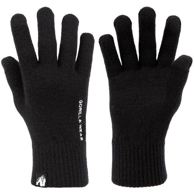 Gorilla Wear Waco Knitted Gloves - Black