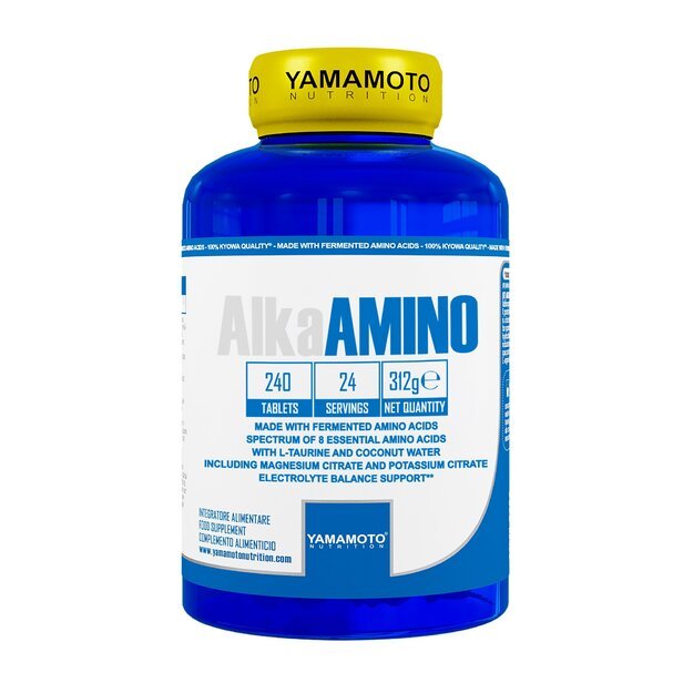 Yamamoto® Nutrition ALKA AMINO 240 tab. + elektrolitai