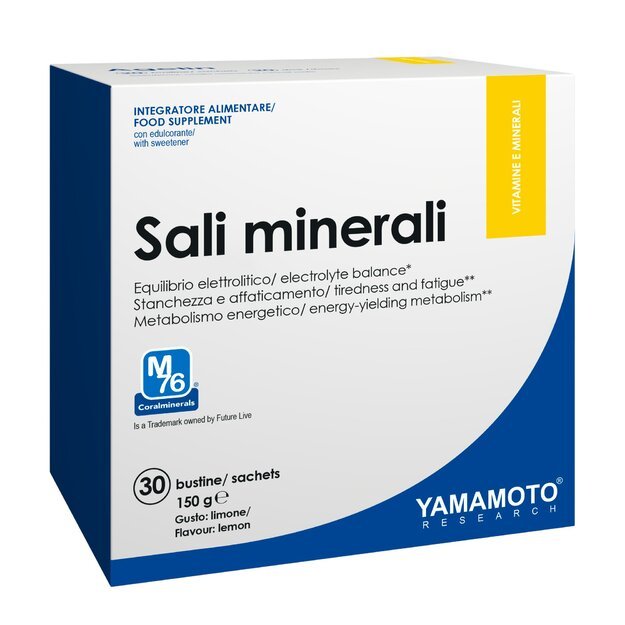 Yamamoto Nutrition Sali minerali (elektrolitai) 30 pak