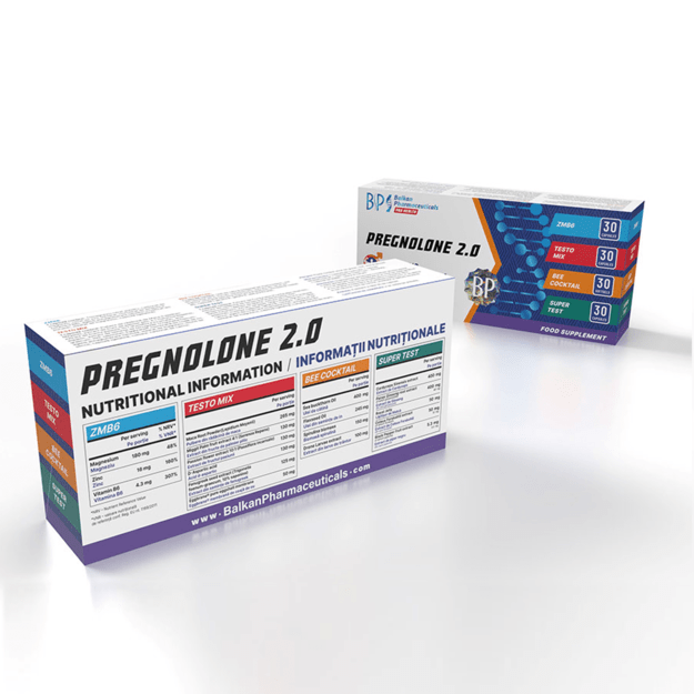 BalkanPharmaceuticals Pregnelone 2.0 120 kaps + DOVANA