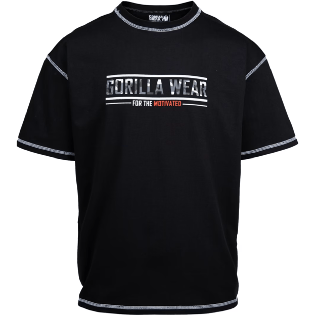 Gorilla Wear Saginaw Oversized T-Shirt - Black