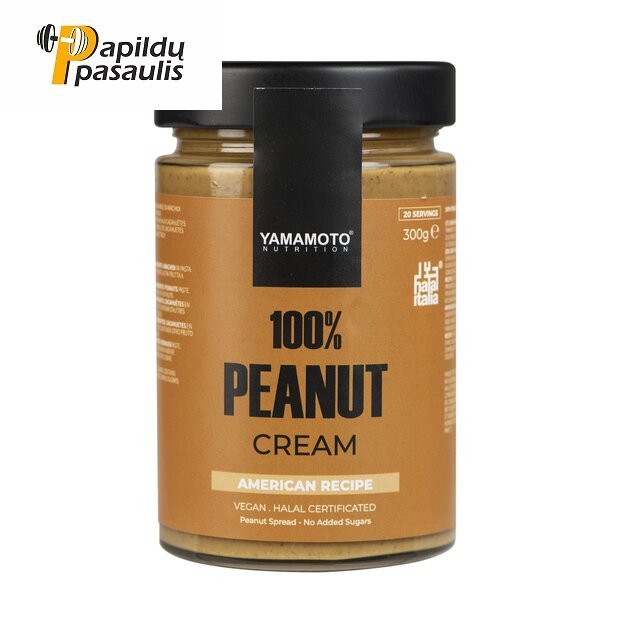 Yamamoto Nutrition 100% Peanut Cream (American Recipe) 300g