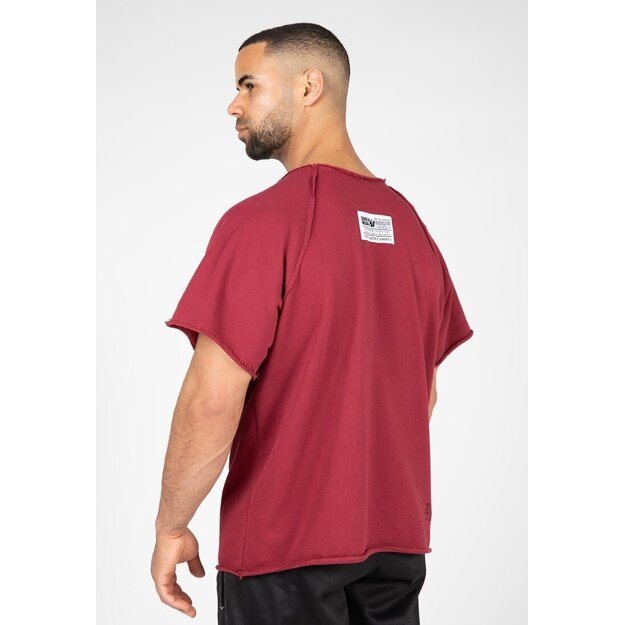 Gorilla Wear Classic Work Out Top (Burgundy red)