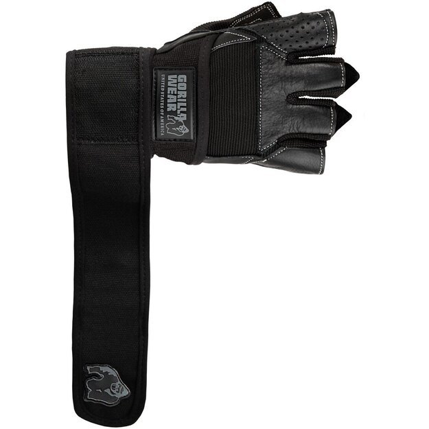 Gorilla Wear Dallas Wrist Wrap Gloves - Black