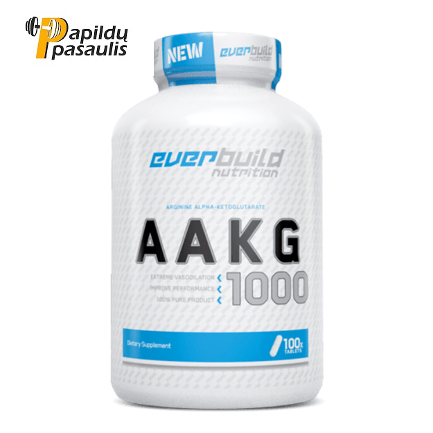 Everbuild Nutrition AAKG 1000mg 100 tabl.