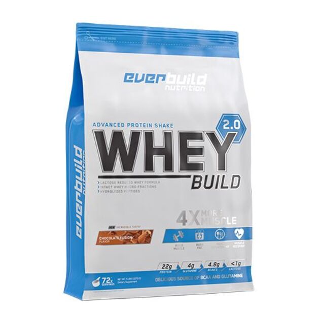 EverBuild Nutrition Whey Build 2.0 NEW 2270g (ZIP BAG )