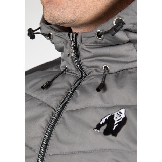 Gorilla Wear Felton Jacket - Gray/Black  striukė