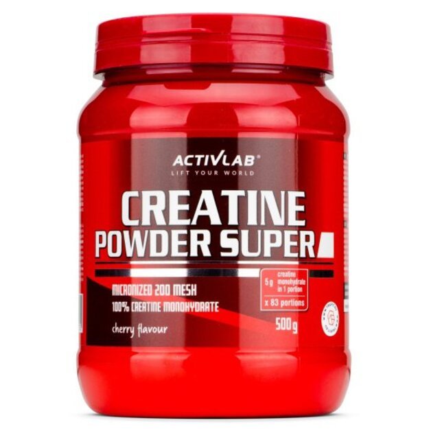 Activlab Creatine Powder Super 500g (be skonio)