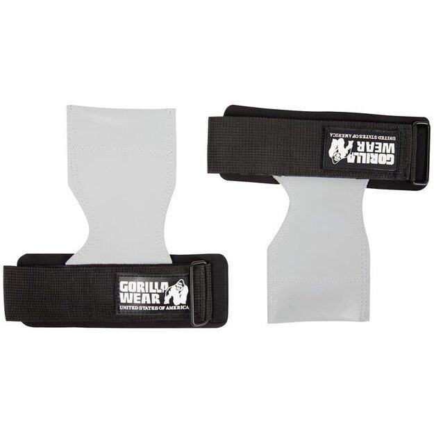 Gorilla Wear Lifting Grips - Black/Gray