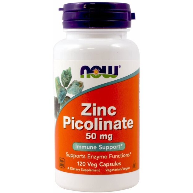 NOW Zinc Picolinate 50mg 120 kaps