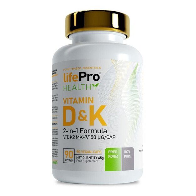 Life Pro Vitamin D3 + K2 in1 Formula 90 kaps