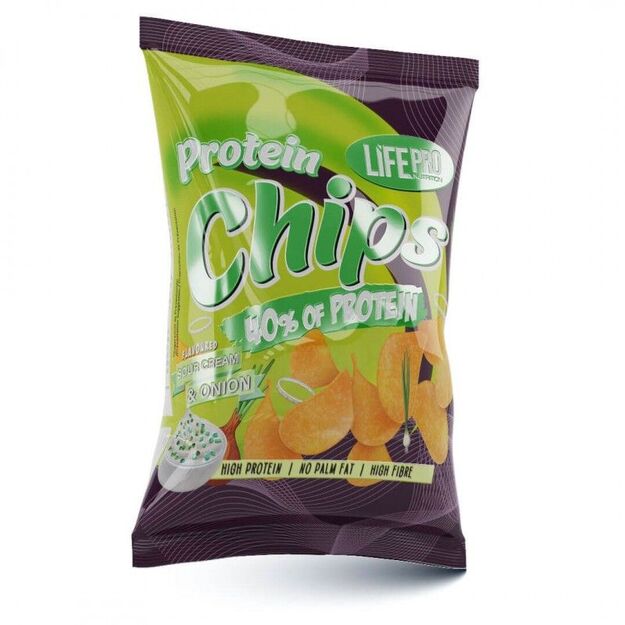 Life Pro Fit Food Protein Chips Sour Cream and Onion 25g