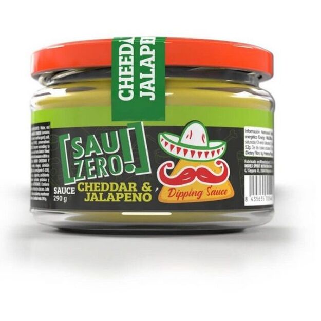 SAUZERO Sauzero Dip Sauce Cheddar&Jalapeno 260g