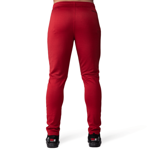 Gorilla Wear Ballinger Track Pants - Red/Black