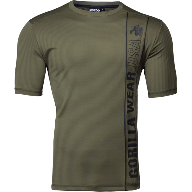 Gorilla Wear Branson T-shirt - Army Green/Black