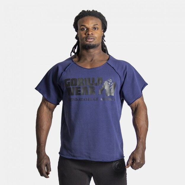 Gorilla Wear Classic Work Out TOP NAVY