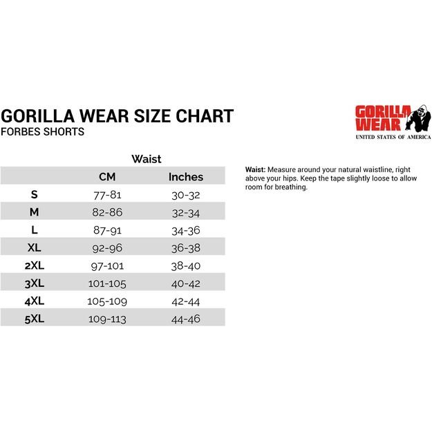 Gorilla Wear Forbes Shorts - Gray 
