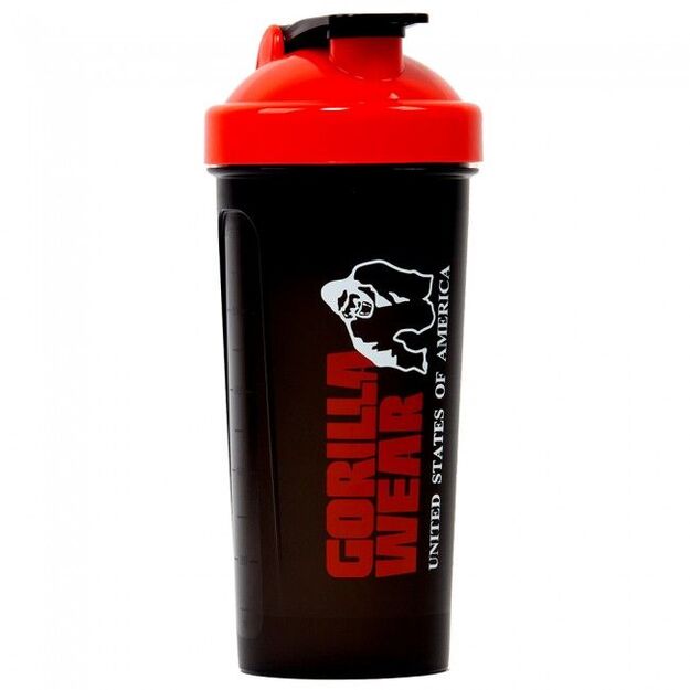Gorilla Wear Shaker XXL - Red 1000 ml