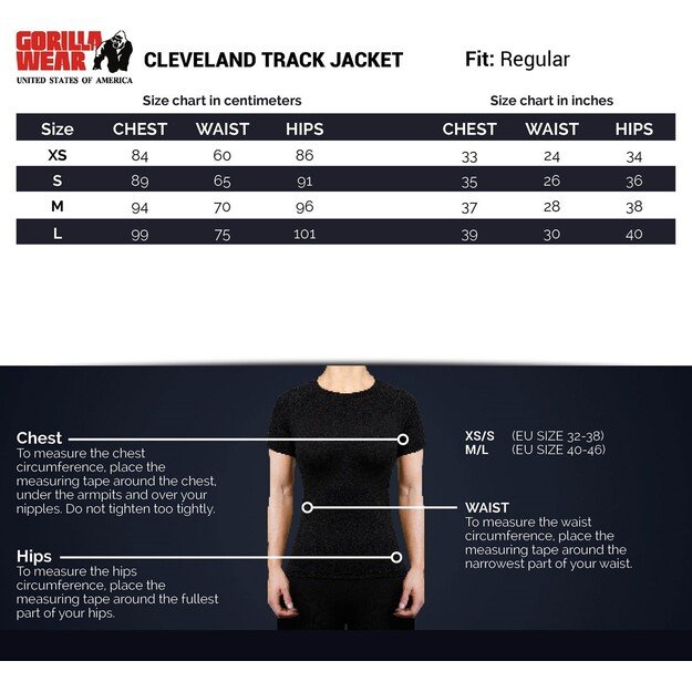Gorilla Wear Cleveland Track Jacket - Gray
