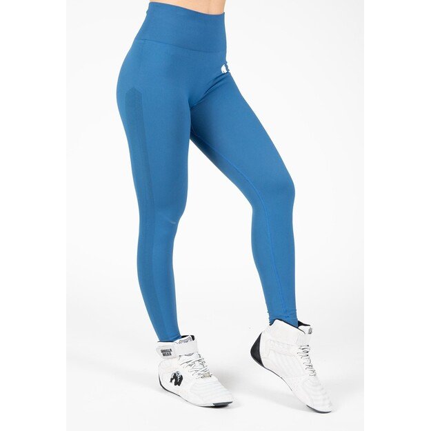 Gorilla Wear Hilton Seamless Leggings - Blue