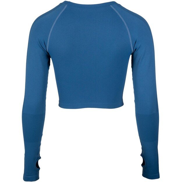 Gorilla Wear Hilton Seamless Long Sleeve - Blue