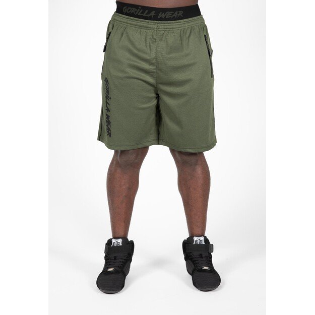 Gorilla Wear Mercury Mesh Shorts - Army Green/Black