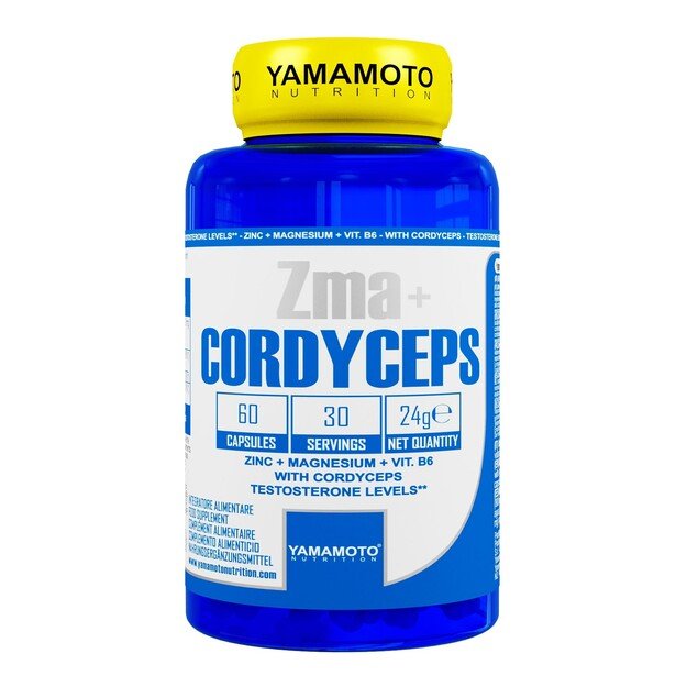 Yamamoto ZMA + Cordyceps 60 kaps