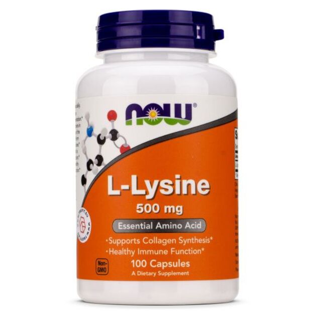 Now Foods L-Lysine 500 mg 100 tabl