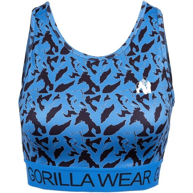 Gorilla Wear Osseo Crop Top - Blue