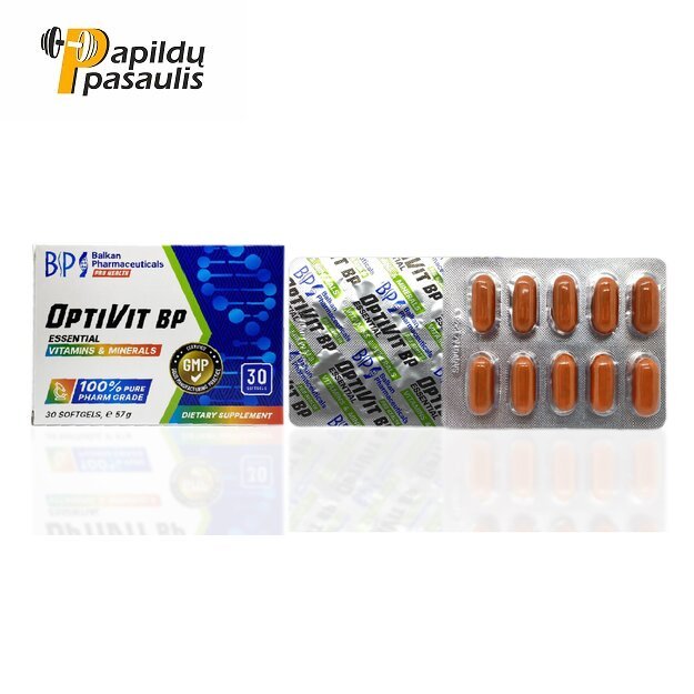 BalkanPharmaceuticals OptiVit BP 30 kaps