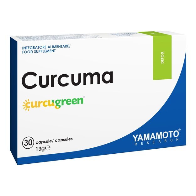 Yamamoto Nutrition Curcuma Curcugreen 30 kaps