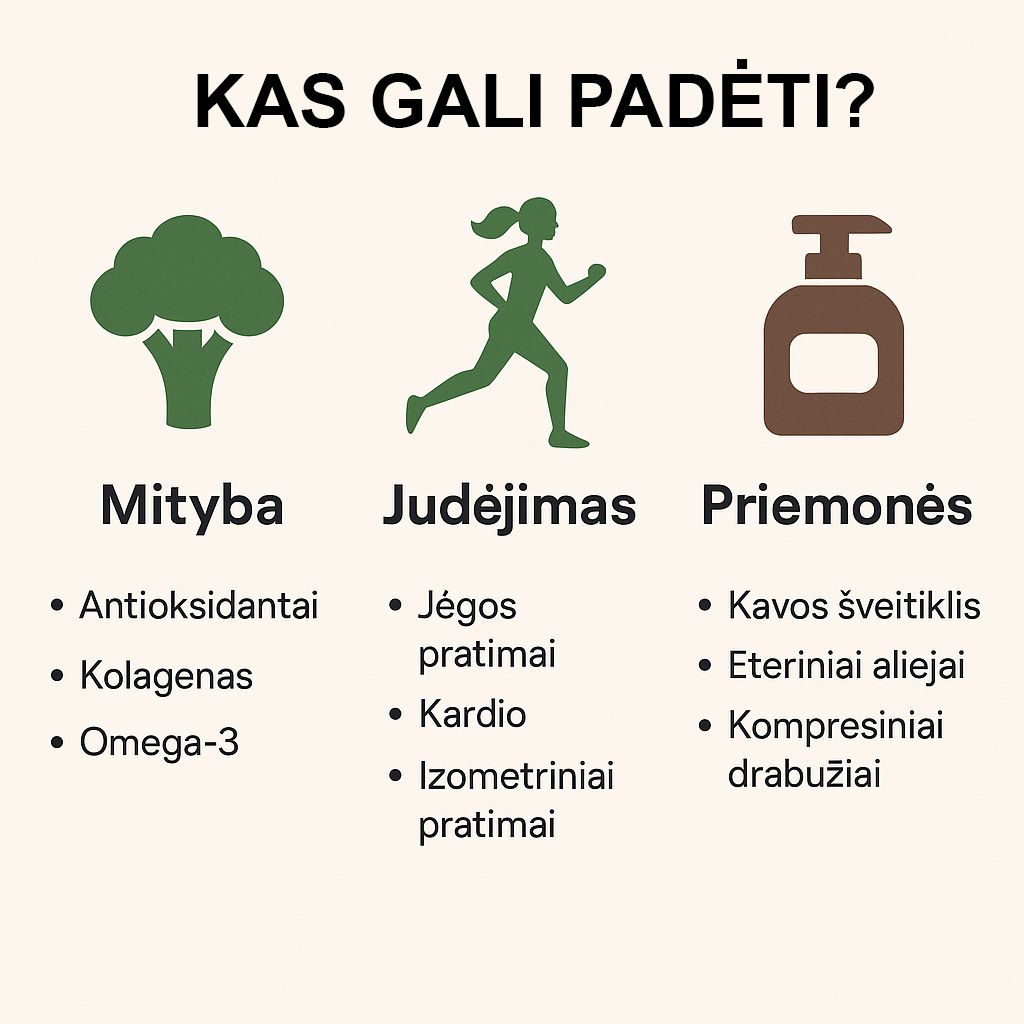 kas gali padeti nuo celiulito