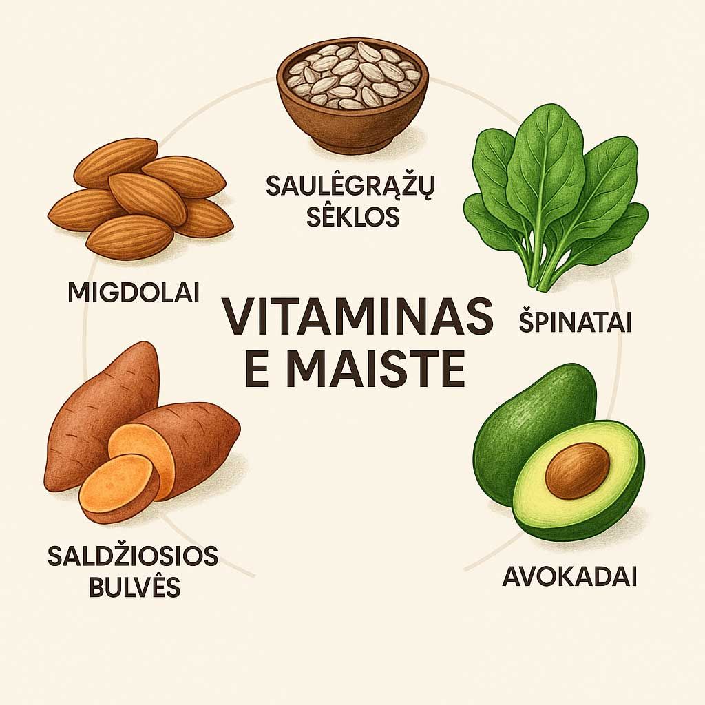 vitaminas e maiste